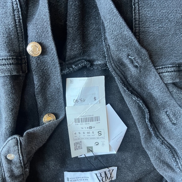 Zara grey shacket shirt - Brand new with Tags - Picture 4 of 4